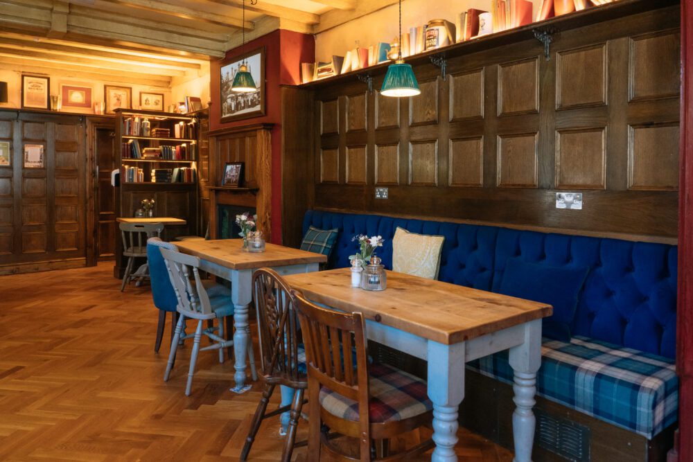 Warm and inviting pub interior at The Fox Pub Hanwell